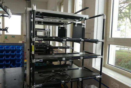 Preparation cart (Lean Production workstations)