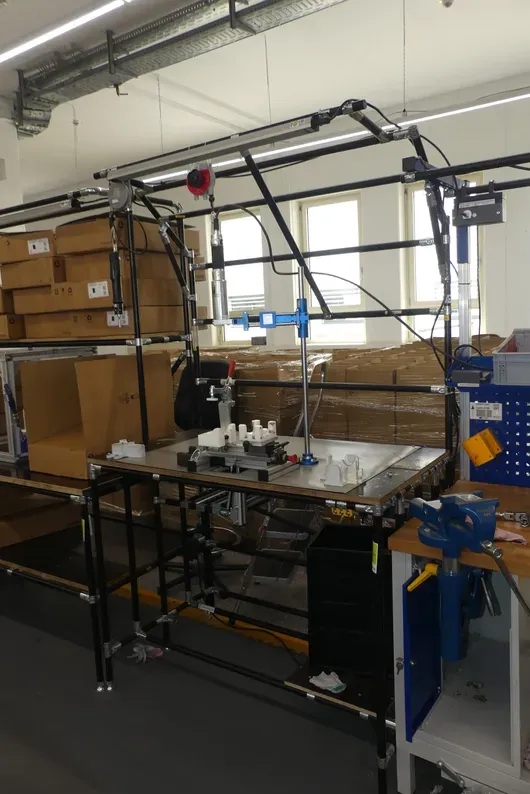 Werktafelconstructie, zonder inhoud