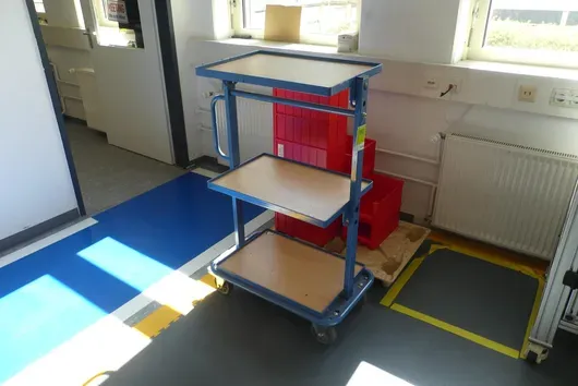 FETRA shelf trolley, without contents