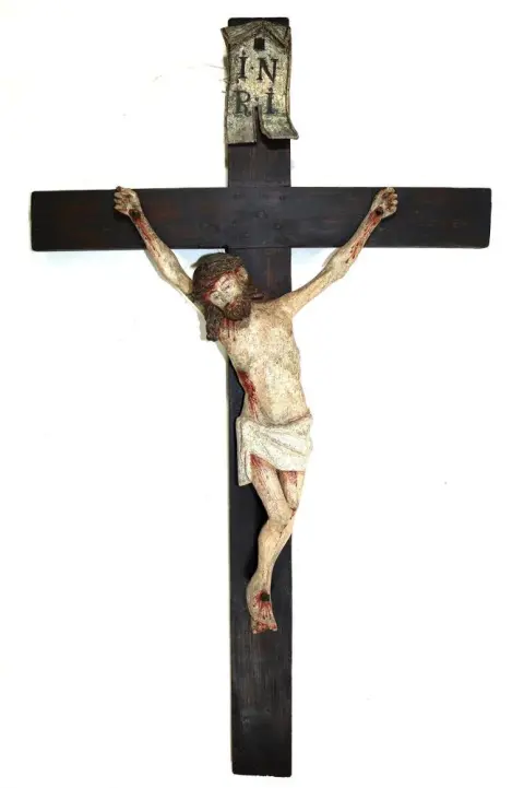 Crucifix, Corpus Christi. – Ancien crucifix probablement fin 18e/début 19e