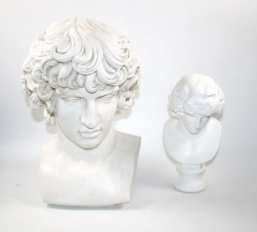 Three busts – after antique models