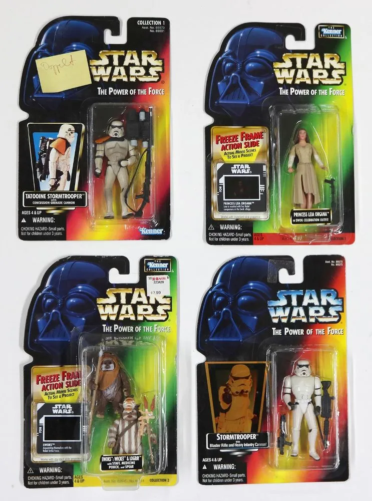 Star Wars – 14 figurines "The Power Of The Force" de Kenner Hasbro, 1997