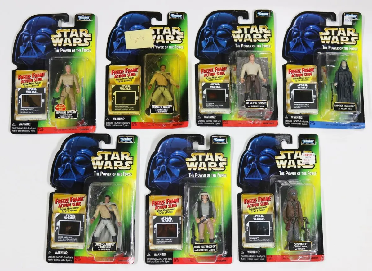 Star Wars – 15 figurines "The Power Of The Force" de Kenner Hasbro, 1997