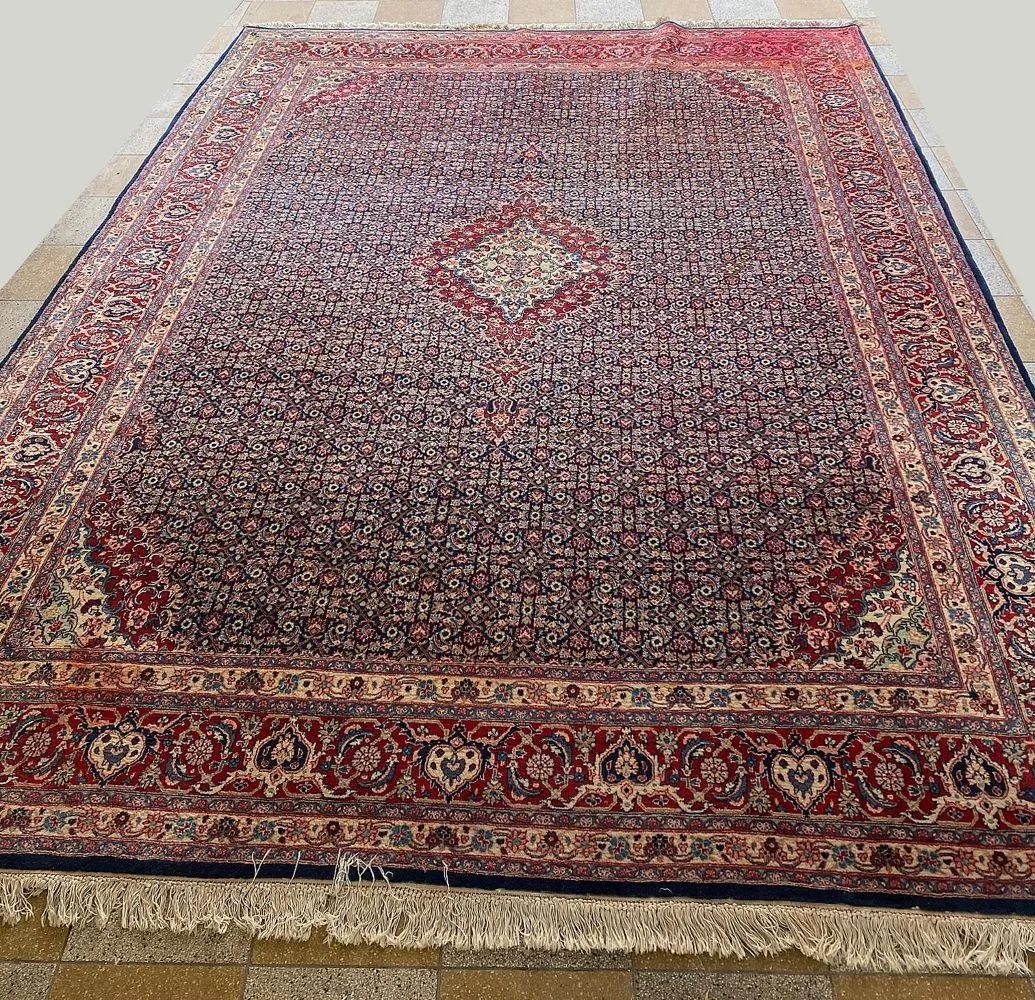 Grand Bidjar – Tapis avec médaillon central