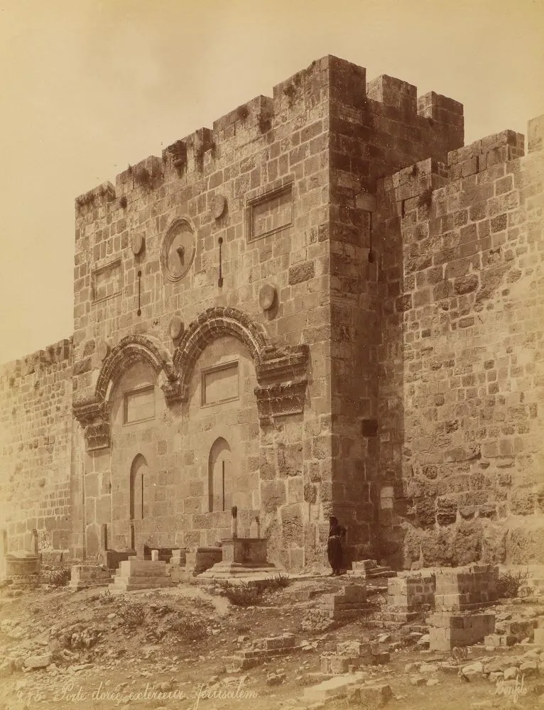 Svatá země. – 8 fotografií, ca 1860-1880