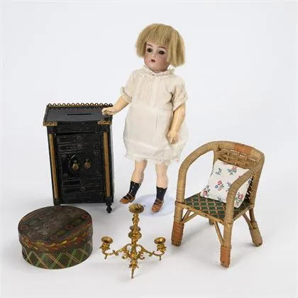 Kleine loop-pop en 4 accessoires