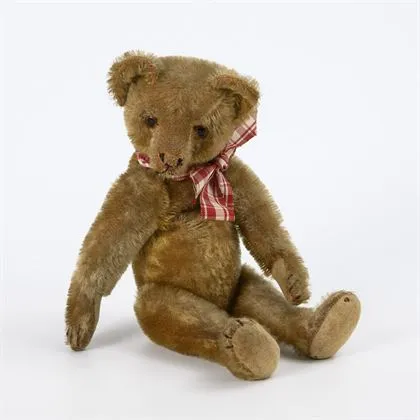 Mohair teddybeer. Bing