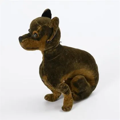 Alter Samt-Hund