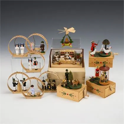 Ertsgebergte lot met 3 speeldoosjes