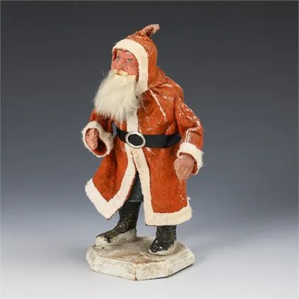 Santa Claus na osmiúhelníkovém podstavci