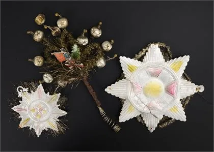 Cime de sapin de Noël et 2 grands ordres de cotillon