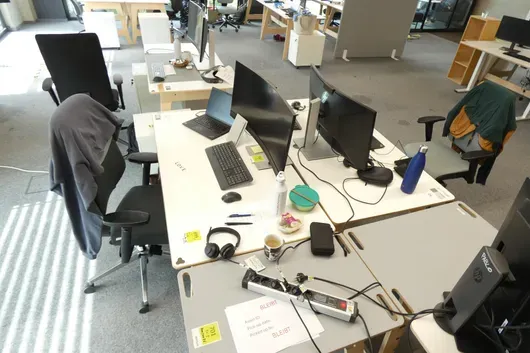 2x Werkplekset