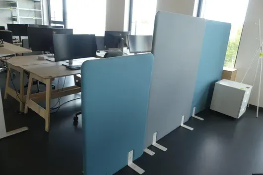 3x Scheidingswand