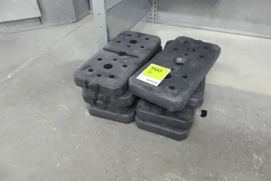 8x Gewichtsplatte