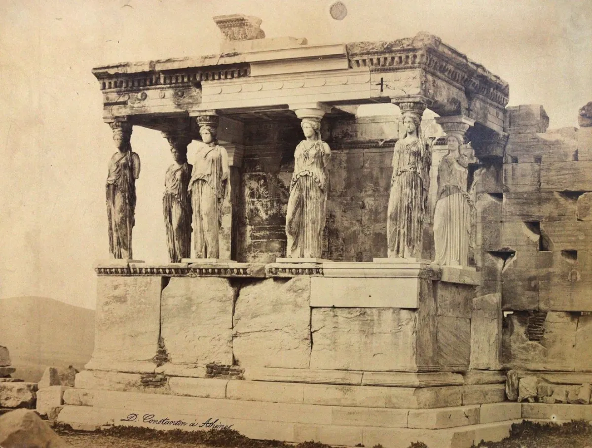 Akropolis. – 33 historických pohledů na Akropoli a Athény