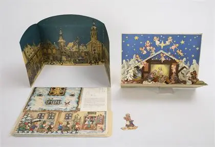 3 rares calendriers de l'Avent à monter