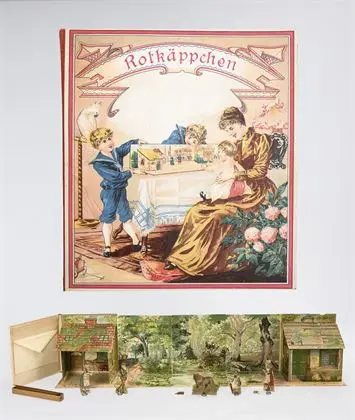Rare livre à monter "Rotkäppchen"