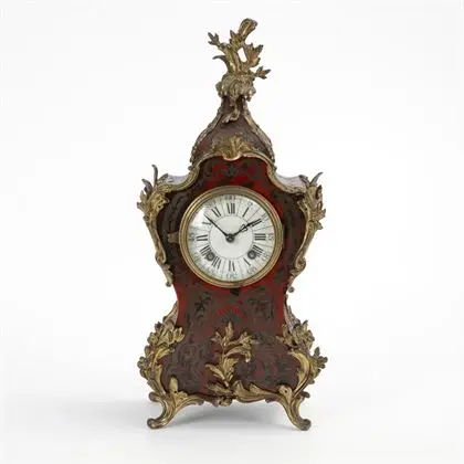 Pendule de cheminée style Boulle.. Berger et Würker Leipzig