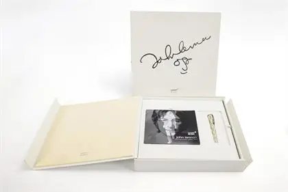 Plnicí pero Montblanc: speciální edice John Lennon