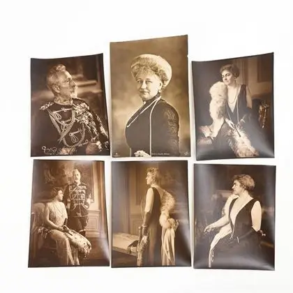 5+1 fotografií: bývalý císař Vilém II., Hermine Reuß starší linie, bývalá císařovna Auguste Viktoria