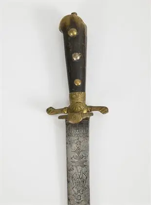 Épée de chasse baroque