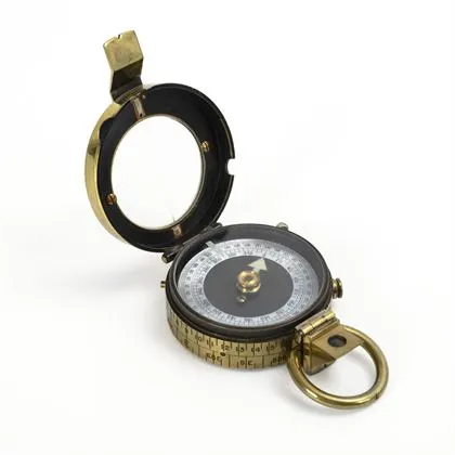 Boussole d'officier britannique de la Première Guerre mondiale