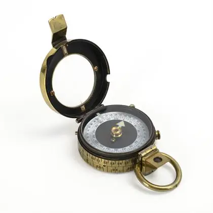 Boussole d'officier britannique de la Première Guerre mondiale
