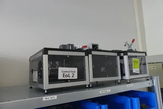 3x Testaufbau Control Hub