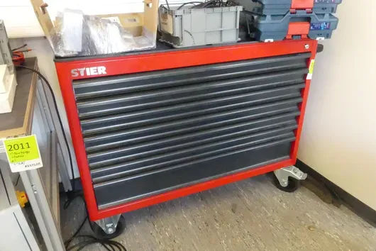 STIER Auszugsschrank, rollbar