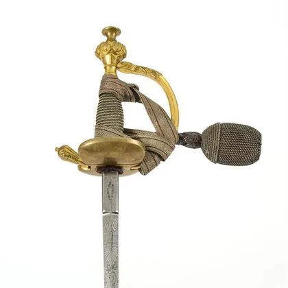 IOD oud model met portepee en schede, in mooie originele staat