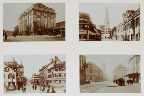St. Gallen. – 4 historische Straßen u