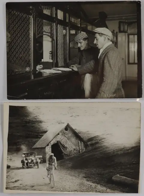 Radsport. – Konvolut aus 66 Photographien ca