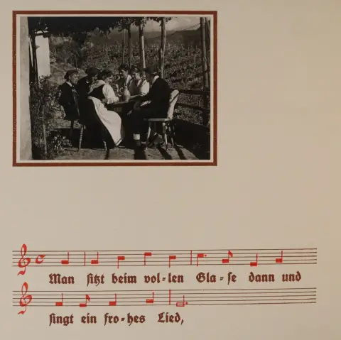Mein Heimatland. – Album mit 28 auf Kart.-Bl
