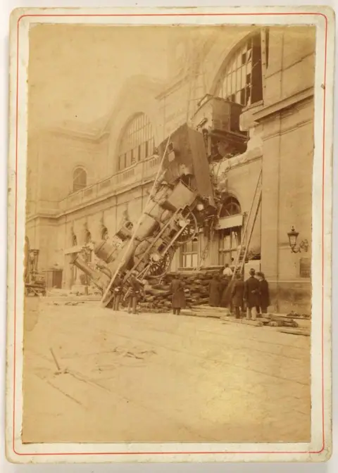 Zugunglück. – Gare Monparnasse vom 22