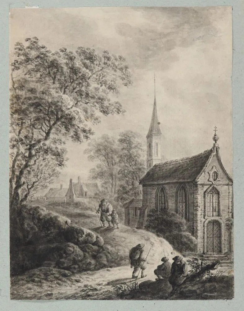 Biblische Szenen. – 2 Bll