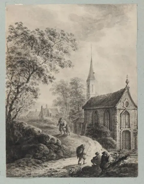 Biblische Szenen. – 2 Bll