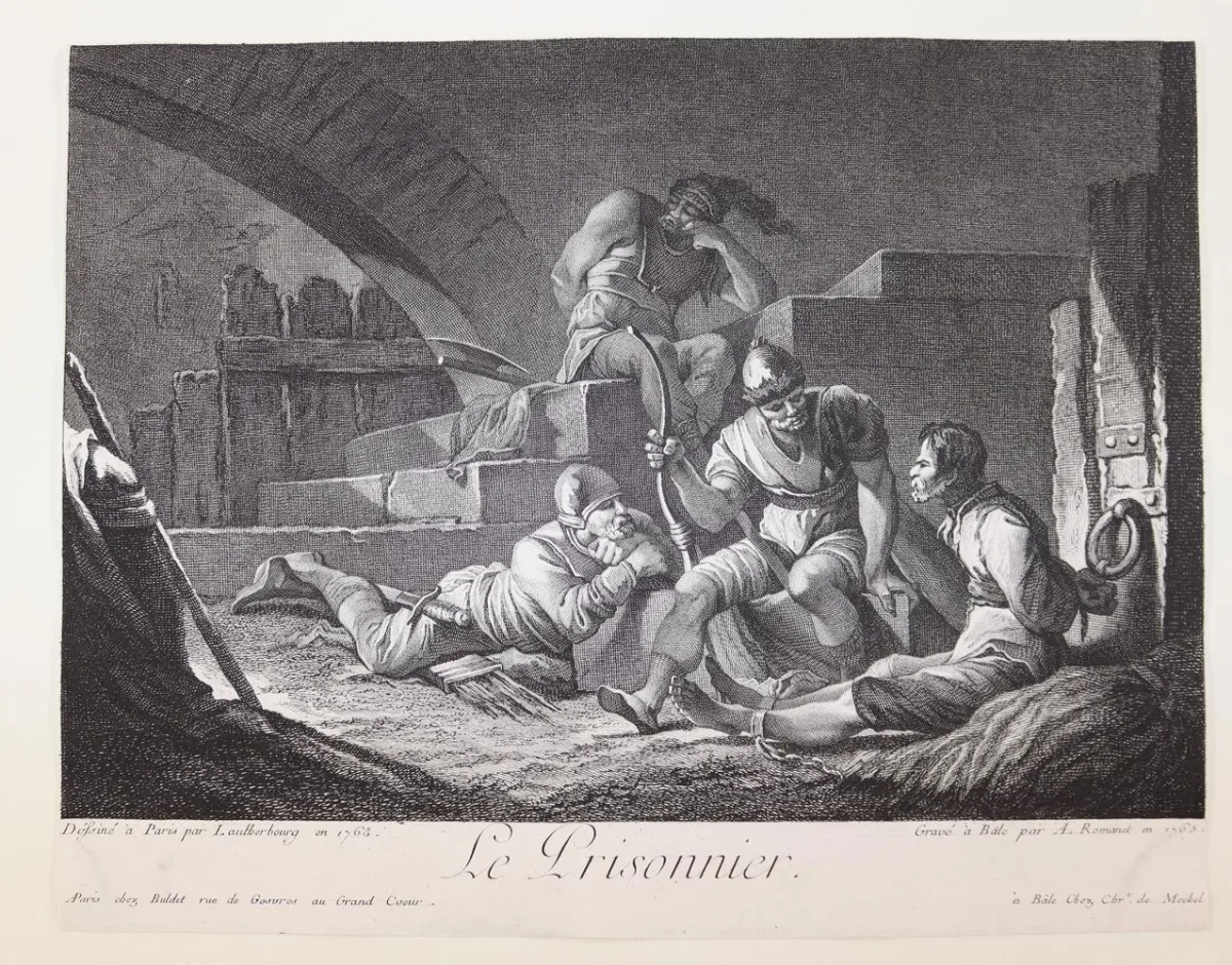 Тюремный надзиратель. – Романе, Антуан Луи (1742 Париж - после 1810)