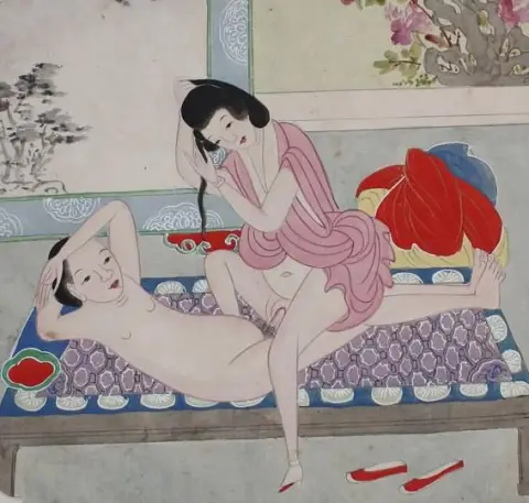 Shunga. – 16 aquarelles