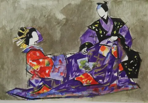 Théâtre au Japon. – 40 feuilles