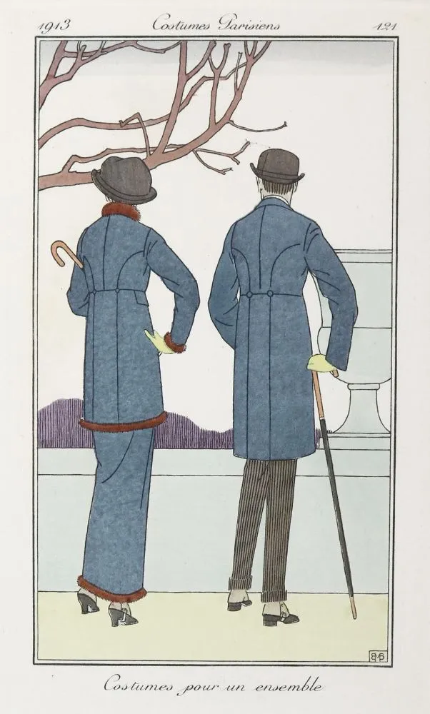 Costumes Parisiens. – 3 Bl