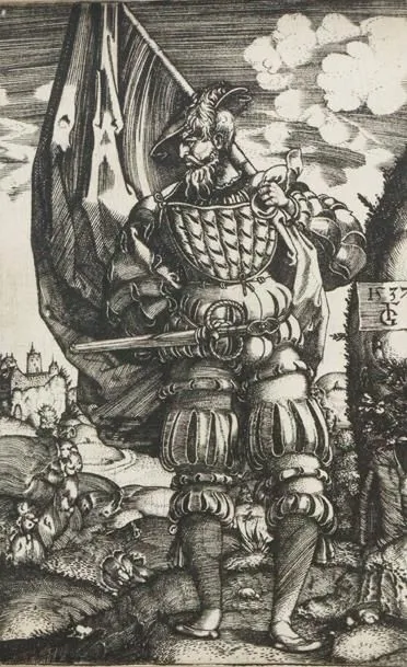 Monogrammist F.G. – Der deutsche Fähnrich