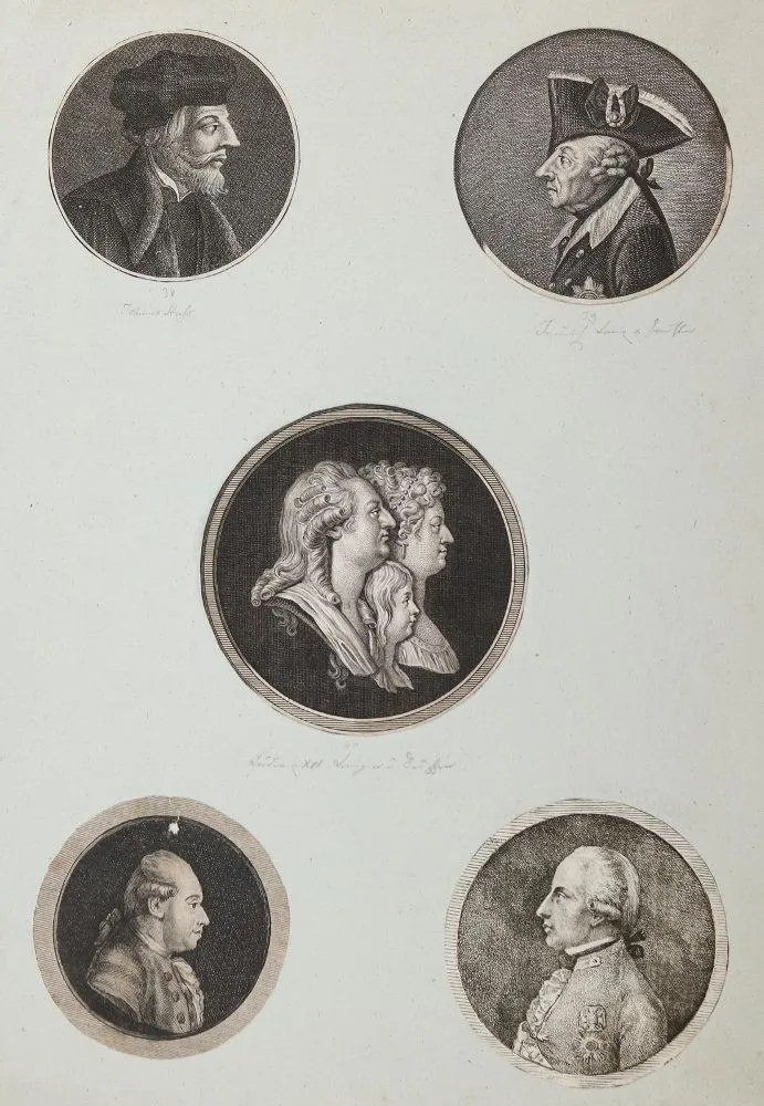 Portraits. – Lot de 167 estampes