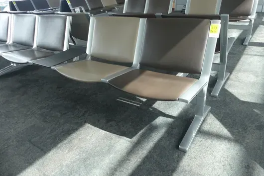 Kusch&Co airport bench, 2x 4 seats