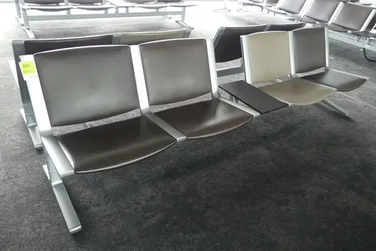 Banc d'aéroport Kusch&Co, 2x 4 places
