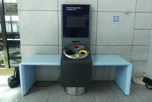 Station de tri des déchets