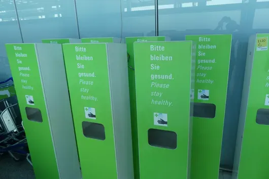 8x Desinfektionsständer