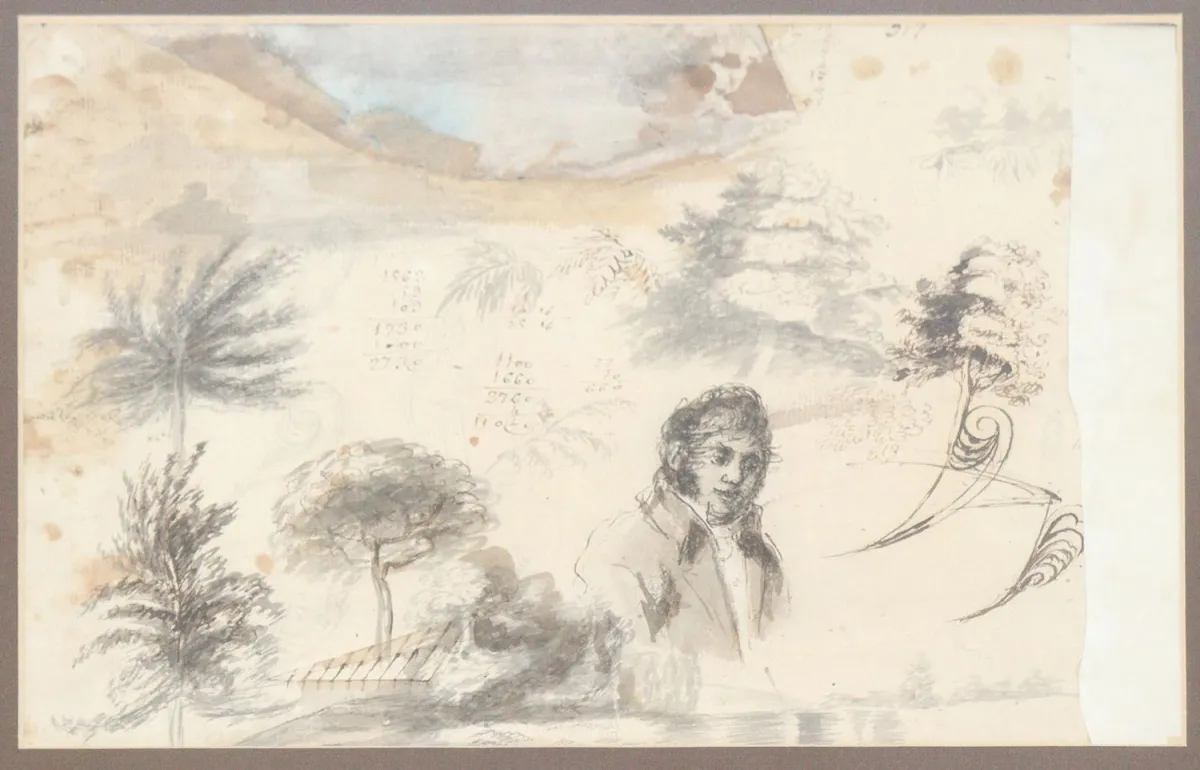 Schetsblad. Vroege 19e eeuw