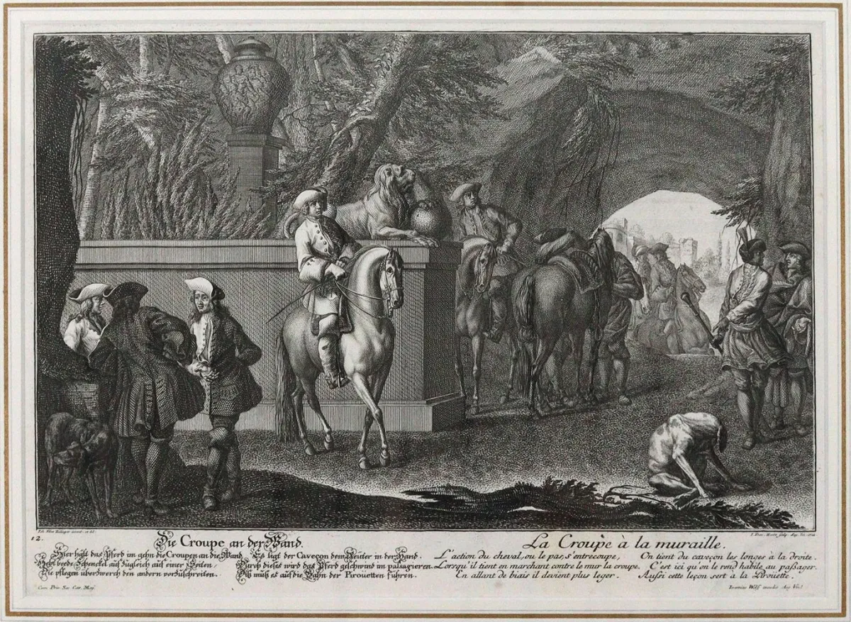 Riedinger, Johann Elias – (1698 Ulm - Augsburg 1767) e.a.