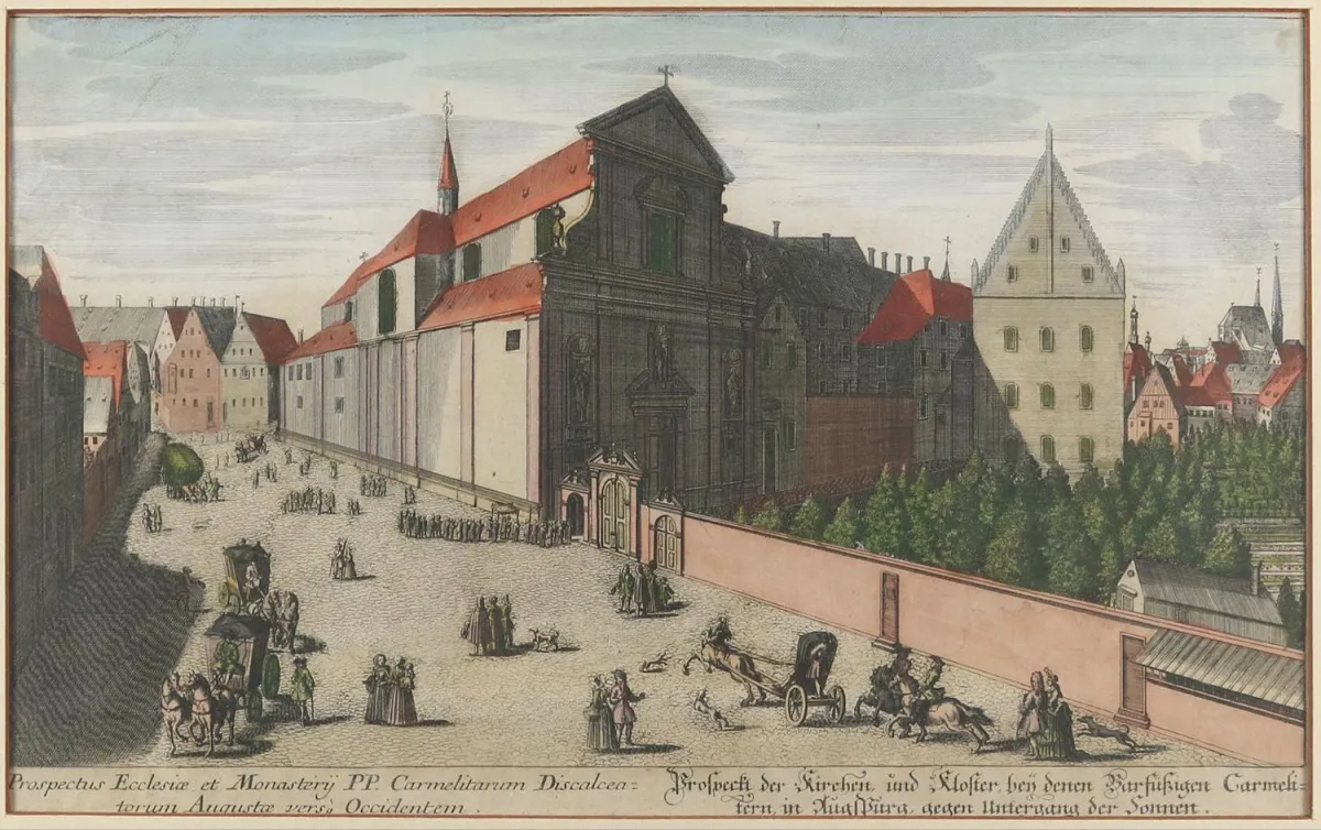 Augsburg. – Vue de la Ville Imperiale d'Augsbourg