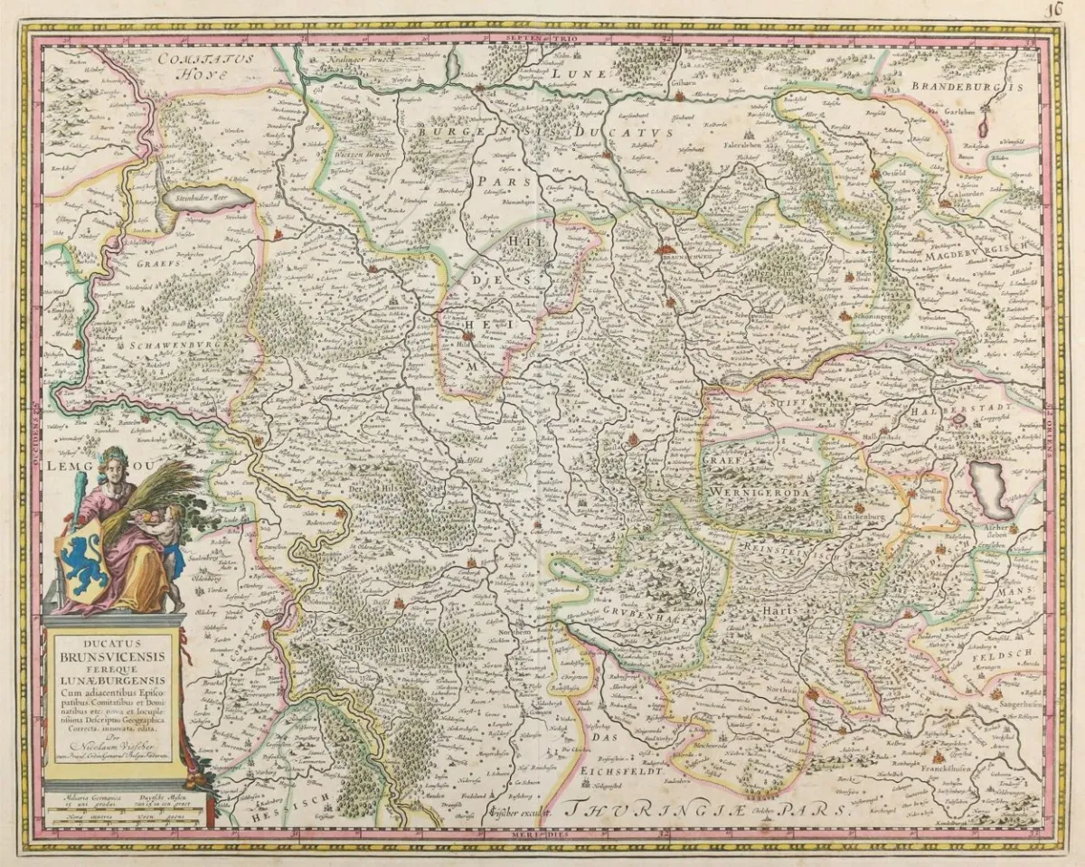 Landkarten. – Ducatus Brunsvicensis (...)
